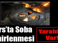 Kars’ta soba zehirlenmesi: 2 yaralı