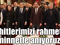 "Sarıkamış’ta şehit olan şehitlerimizi rahmet ve minnetle anıyoruz"