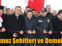 Arpaçay 15 Temmuz Şehitleri ve Demokrasi Anıtı açıldı