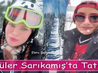 Ebru Şallı ve İrem Derici tatil için Kars’ı seçti