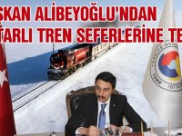 Başkan Alibeyoğlu'ndan gecikmeli tren seferlerine tepki