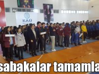 Kars'ta Okul Sporları Basketbol Grup müsabakaları tamamlandı