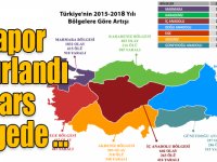 2018’in şiddet haritası yayınlandı, Kars bölgede 3’ncü!
