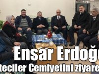 Ensar Erdoğdu, Gazeteciler Cemiyetini ziyaret etti