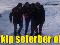 Mahsur kalan hastalar 6 saatlik çalışmayla hastaneye yetiştirildi