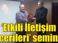 Kars’ta ‘Etkili İletişim Becerileri’ semineri düzenlendi
