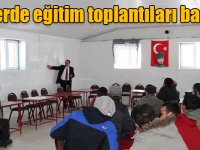 Kars'ın köylerinde çiftçi eğitim toplantıları başladı