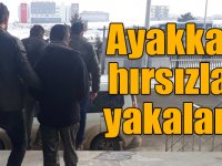 Kars’ta ayakkabı hırsızları yakalandı