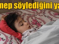Küçük Zeynep yarıyıl tatilinde "mışıl mışıl uyuyor"
