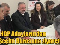 HDP Adaylarından CHP Seçim Bürosuna ziyaret