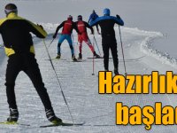 Sarıkamış Oryantiring Şampiyonası'na hazırlanıyor