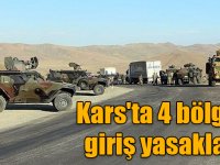 Kars'ta 4 bölge 1 yıl boyunca 'özel güvenlik bölgesi' ilan edildi