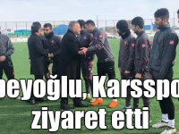 Alibeyoğlu, Karsspor’u ziyaret etti