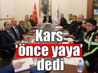 Kars ‘önce yaya’ dedi