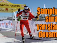 Avrupa Kayaklı Oryantiring Şampiyonası, bugün sürat yarışlarıyla devam etti