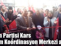 Vatan Partisi Kars Seçim Koordinasyon Merkezi açıldı