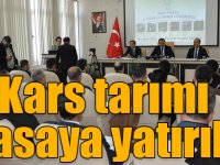 Kars’ın tarım potansiyeli, sorunları ve çözüm önerileri masaya yatırıldı