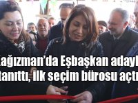 HDP Kağızman’da Eşbaşkan adaylarını tanıttı, ilk seçim bürosu açtı