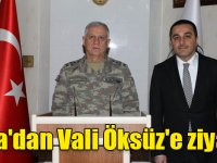 Paşa'dan Vali Öksüz'e ziyaret