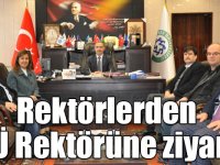 Rektörlerden KAÜ Rektörüne ziyaret!