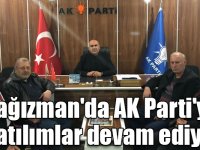 Kağızman'da AK Parti'ye katılımlar devam ediyor