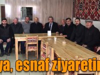 Settar Kaya, esnaf ziyaretinde