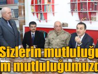 Kars Valisi Türker Öksüz: "Sizlerin mutluluğu bizim mutluluğumuzdur"