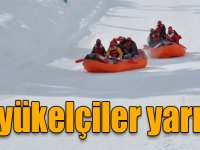 Büyükelçiler karda yarıştı