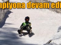 Sarıkamış’ta Kulüpler Arası Natürel Kızak Türkiye Şampiyonası devam ediyor