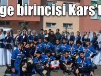 Kars Alpaslan Anadolu Lisesi bölge birincisi oldu