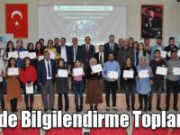KAÜ'de KOSGEB Destekleri Bilgilendirme Toplantısı düzenledi