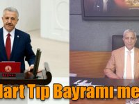 Arslan ve Kılıç'ın 14 Mart Tıp Bayramı mesajı