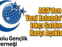 AGD’den Yeni Zelanda’daki Irkçı Saldırıya Karşı Açıklama