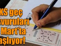 YKS geç başvuruları 19 Mart'ta başlıyor!