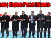 Sarıkamış Hayvan Pazarı hizmete açıldı