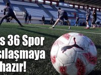 Kars 36 Spor Kağızman Gençler Birliği karşılaşmasına hazır