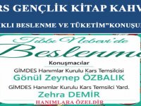Kars Gençlik Kitap Kahvede 'Tıbbın Nebevide Beslenme' Sempozyumu!