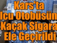 Kars’ta 618 paket kaçak sigara ele geçirildi