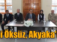 Kars Valisi Türker Öksüz, Akyaka'da!