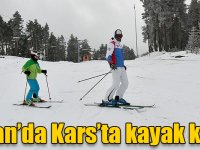Cıbıltepe'de baharda kayak keyfi