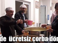 Kafkas Üniversitesi Merkezi Kütüphanede ücretsiz sıcak çorba dönemi