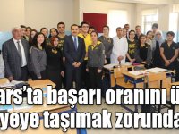 Kars Valisi Türker Öksüz: “Kars’ta başarı oranını üst seviyeye taşımak zorundayız”