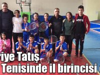 Cevriye Tatış Kort Tenisinde il birincisi oldu