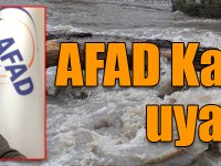 Kars Çayı taştı, AFAD vatandaşları uyardı