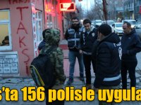 Kars’ta “Huzurlu Sokaklar Uygulaması”