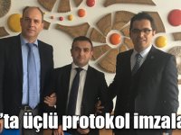 Kars’ta üçlü protokol imzalandı!