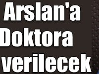 Ahmet Arslan'a Fahri Doktora unvanı verilecek