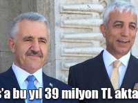 Arslan ve Kılıç: "Kars’a bu yıl 39 milyon TL aktarıldı"