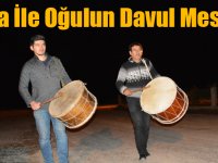 Ramazanda Baba İle Oğulun Sahurda Davul Mesaisi