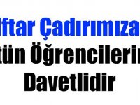 Kars Belediyesinden öğrencilere iftar daveti